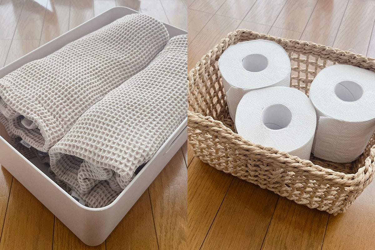 スタンダードプロダクツのウッドスライスバスケットが秀逸！杉を薄く編み込んだカゴ おしゃれで丈夫