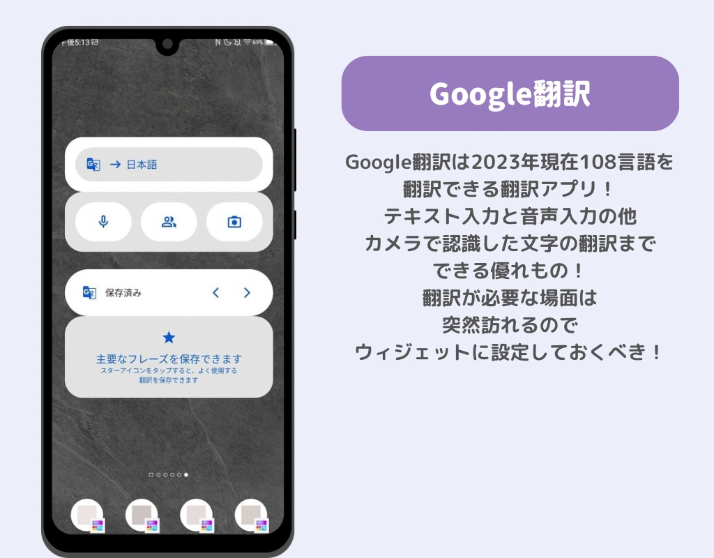 スマホが使いやすくなるウィジェットとはどんな機能？FCNT合同会社