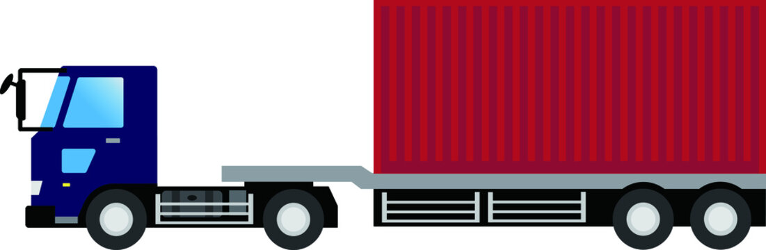 水上の貨物船のアイコン。海上コンテナ出荷記号のイラスト素材・ベクター Image 191424042