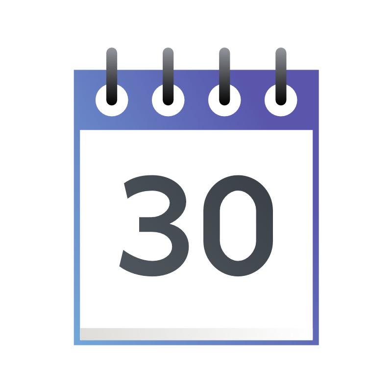 カレンダーのアイコン5商用OK 無料 シンプルなフリーアイコン素材サイトSATO ICONS丸みのあるアウトラインとシルエットのアイコン 集 商用利用可能