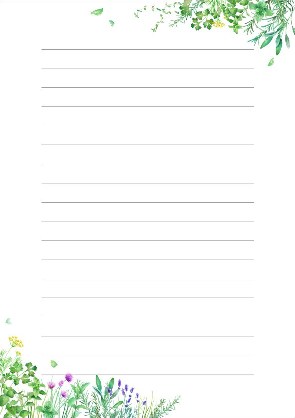 春の背景 - Wordテンプレート 13768 PoweredTemplate.com