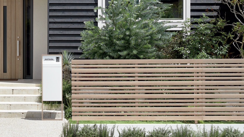 フェンス第四弾！ 素材 ～樹脂編～ おしゃれフェンスご紹介 – お知らせ– ガーデンスタジオ雅楽庭・新光園 –新潟の庭・ガーデニング＆外構・エクステリアデザイン工事