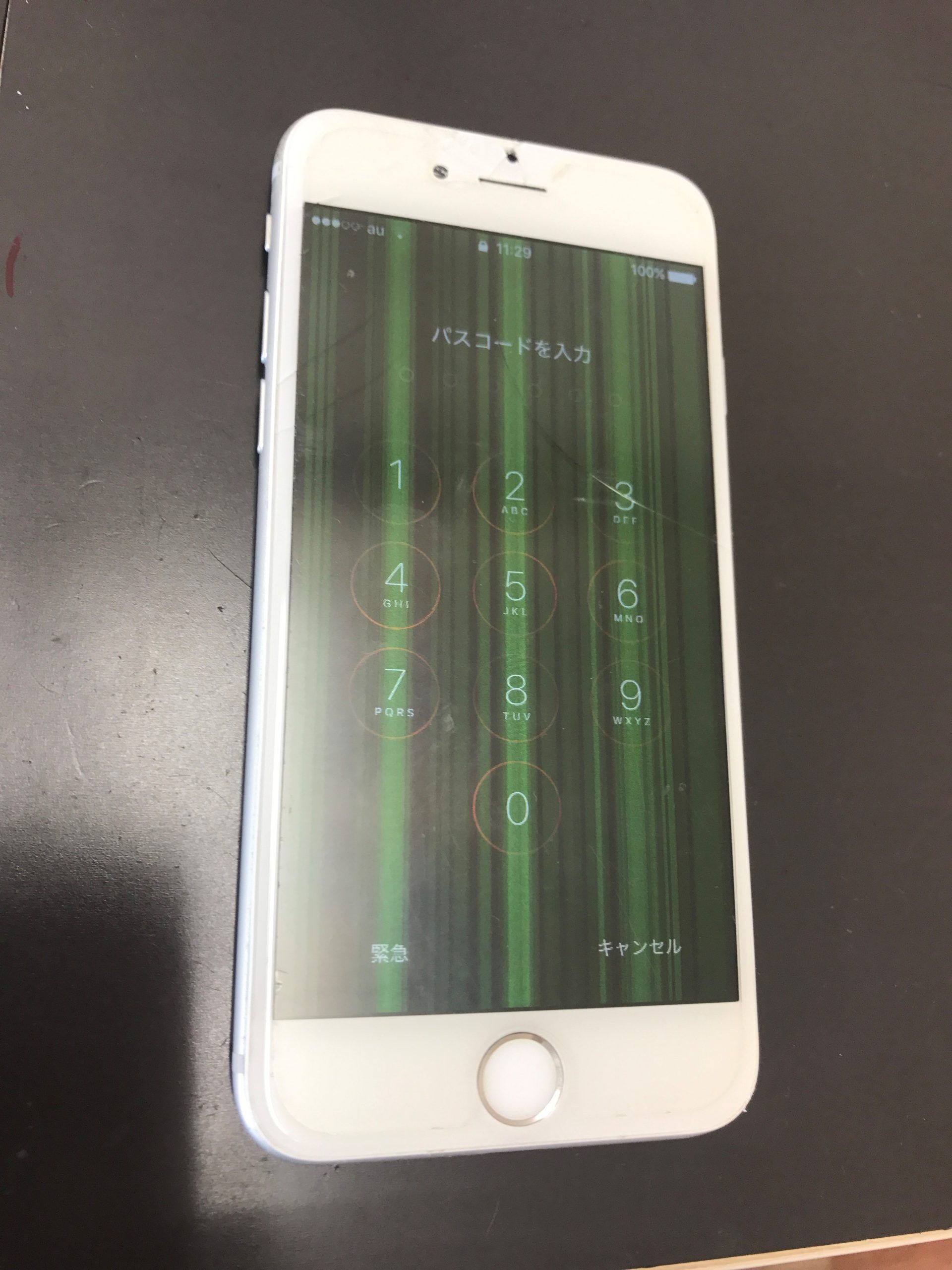アクオスセンス ピンクの縦線が入ってしまったAQUOS Sense7の画面交換修理 –iPhone修理岡山ならスマップル岡山駅前店 総務省登録修理業者