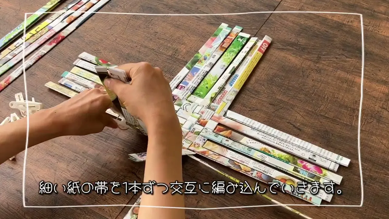 もっと簡単な四角いかごの作り方あんでるせん手芸部