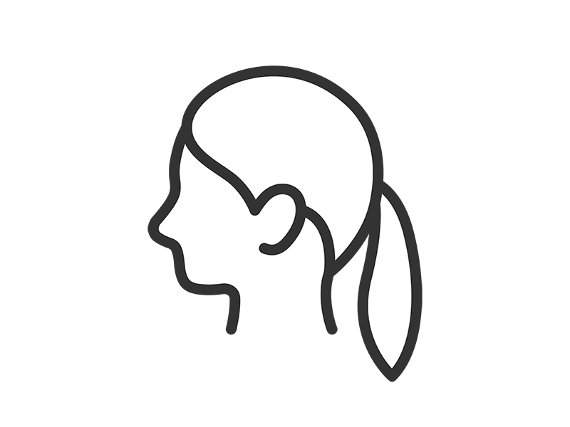 女性 アイコンセット イラストのイラスト素材65032800- PIXTA