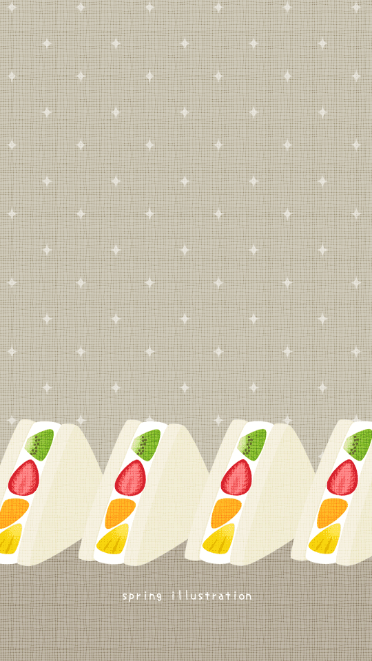 植物のシンプルな円形デザイン 韓国風おしゃれ壁紙イラスト・フリー素材なら「シンテリ」