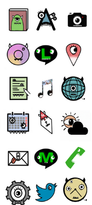 おしゃれなアプリアイコン 素材TikTok