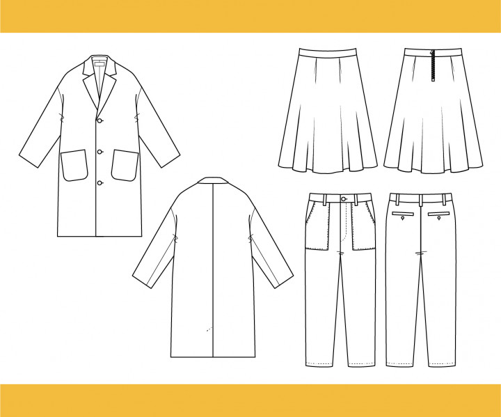 海外生産にもわかりやすく丁寧な縫製仕様書を作成しますファッション 服 デザインの外注・代行ランサーズ