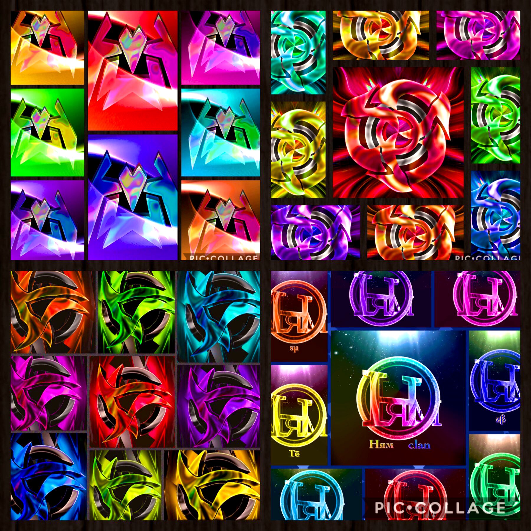 ゲームクランロゴの無料テンプレートAdobe Express