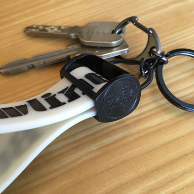 100均材料でラバーバンドキーホルダーにリメイク 作り方- やっぱり、ネコのシッポブログ