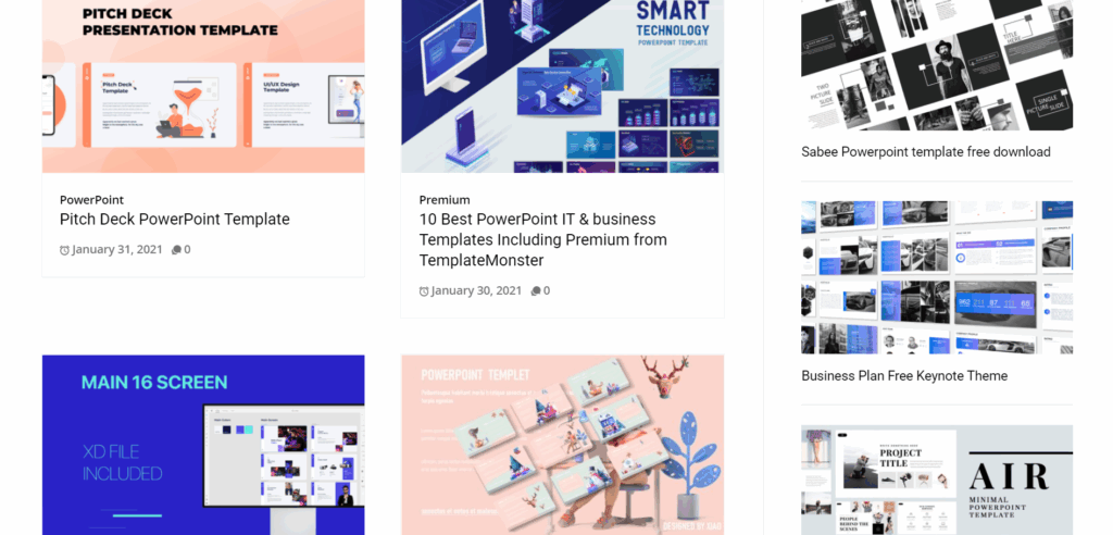 100種類のシンプルで洗練されたスライドやインフォグラフィックが無料で使えるパワーポイントのテンプレート素材コリス