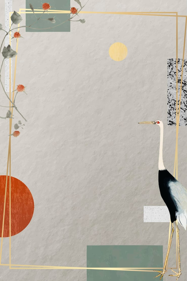 紅葉和風 秋の花 の背景フレーム枠無料イラスト画像54097素材Good