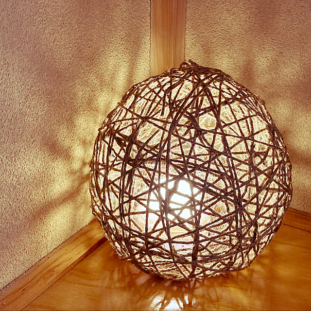 可愛いお部屋に！コットンボールライトの作り方。 how to make cotton balls