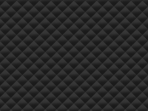 黒と金のキルティングデザインの豪華な背景無料ベクトル素材