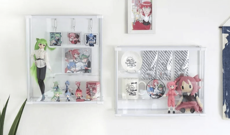 Amazon.co.jp: アクスタ用 クリアファイル額縁 Wall.it アクスタ ver A4サイズ ブラック 黒アクリルスタンドディスプレイ 収納 アクスタケース フレーム 飾る 壁掛け : ホーム&キッチン