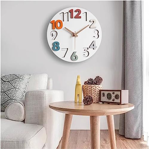 新築祝い 壁掛け時計 ローマ数字盤 引越し祝い 大きい 可愛い 掛け時計 秒針 見やすい 直径35cm オシャレ 北欧風 シンプル プラスチック :Z2ストア - 通販 - Yahoo!ショッピング