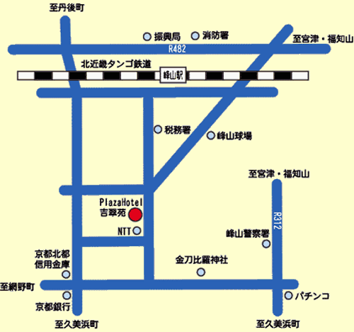 KISSUIEN Stay&Food」(京丹後市-ホテル-〒627-0012)の地図/アクセス/地点情報 -