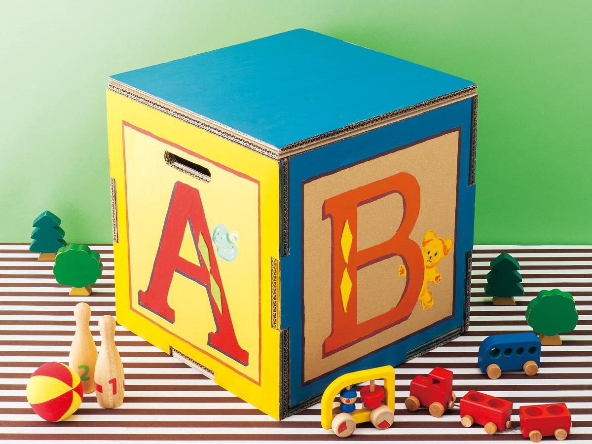 段ボールで作る！コインが仕分けできる貯金箱の作り方 図面付き