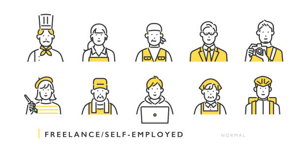 技術職の人物アイコンアイコン素材ダウンロードサイト「icooon-mono」商用利用可能なアイコン素材が無料 フリーダウンロードできるサイト