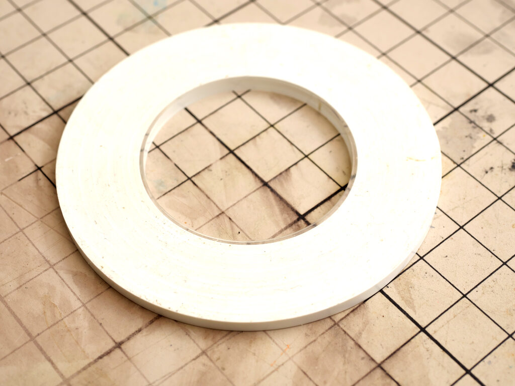 曲線用マスキングテープ 2mm : ホビーやっぱり増える