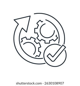 実行アイコン。単純な要素の図。実行コンセプトシンボルデザイン。ウェブに使用できますのイラスト素材・ベクター Image 130223781