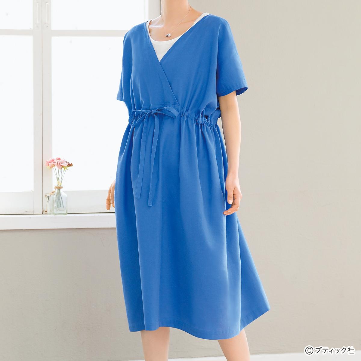 らくちんワンピースの作り方 ホームソーイング型紙シリーズNo.014nunocoto fabric