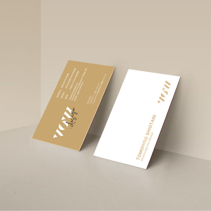特別で洗練された名刺シンプルでおしゃれなオーダー名刺デザインは株式会社桶屋