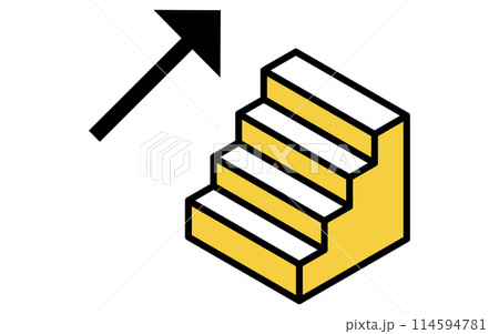 登り階段IFN 無料アイコン。SVG EPS PNGのフリー素材