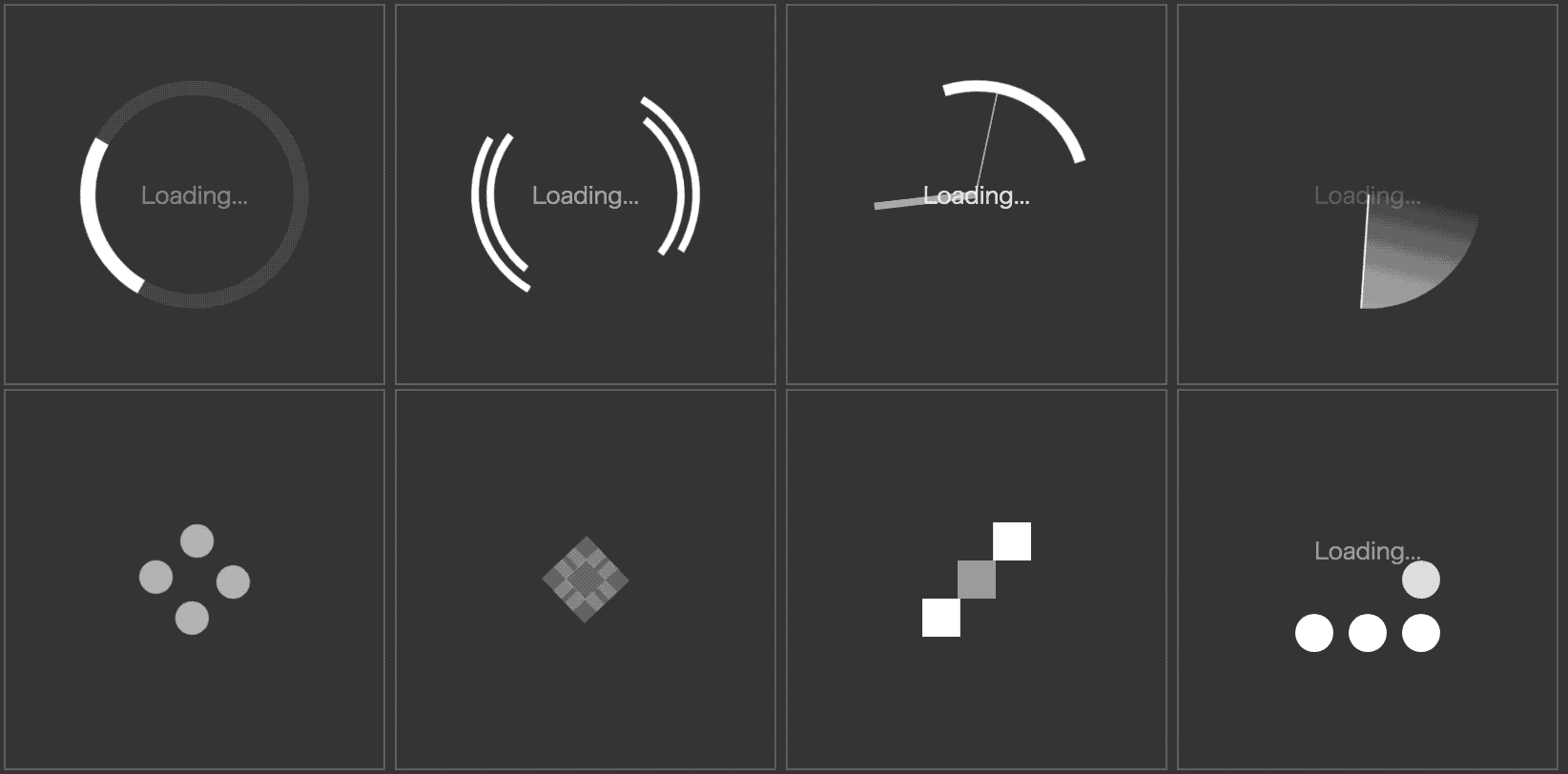 待ち時間のストレスが軽減するローディングスニペット 「 10 Free CSS Loading Spinner Snippets For WebDesigners & Developers」
