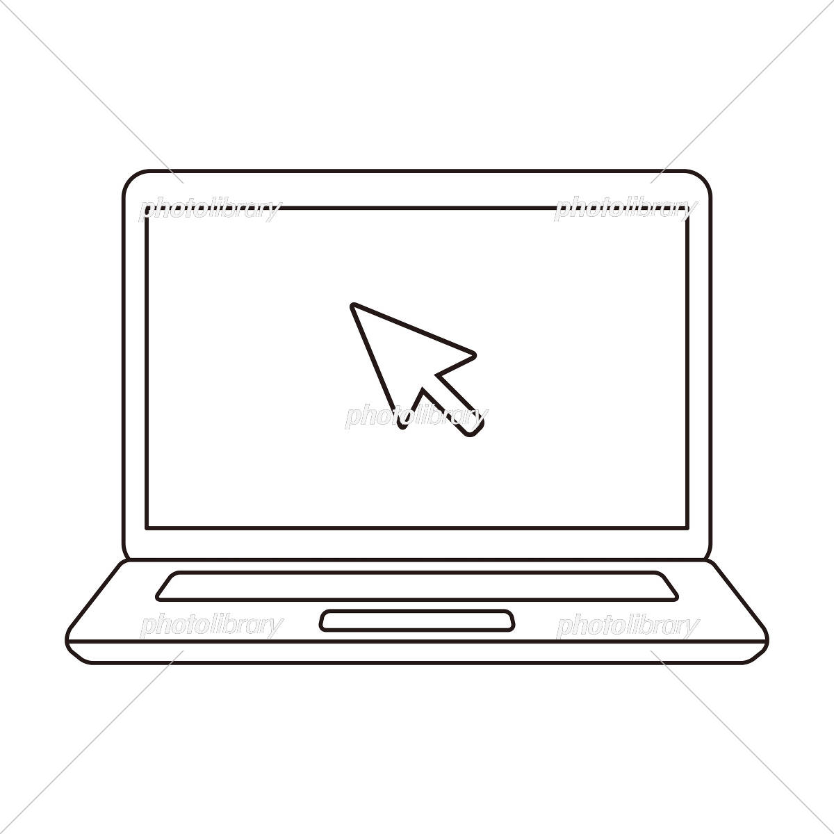 クリックするイラスト - イラストくん