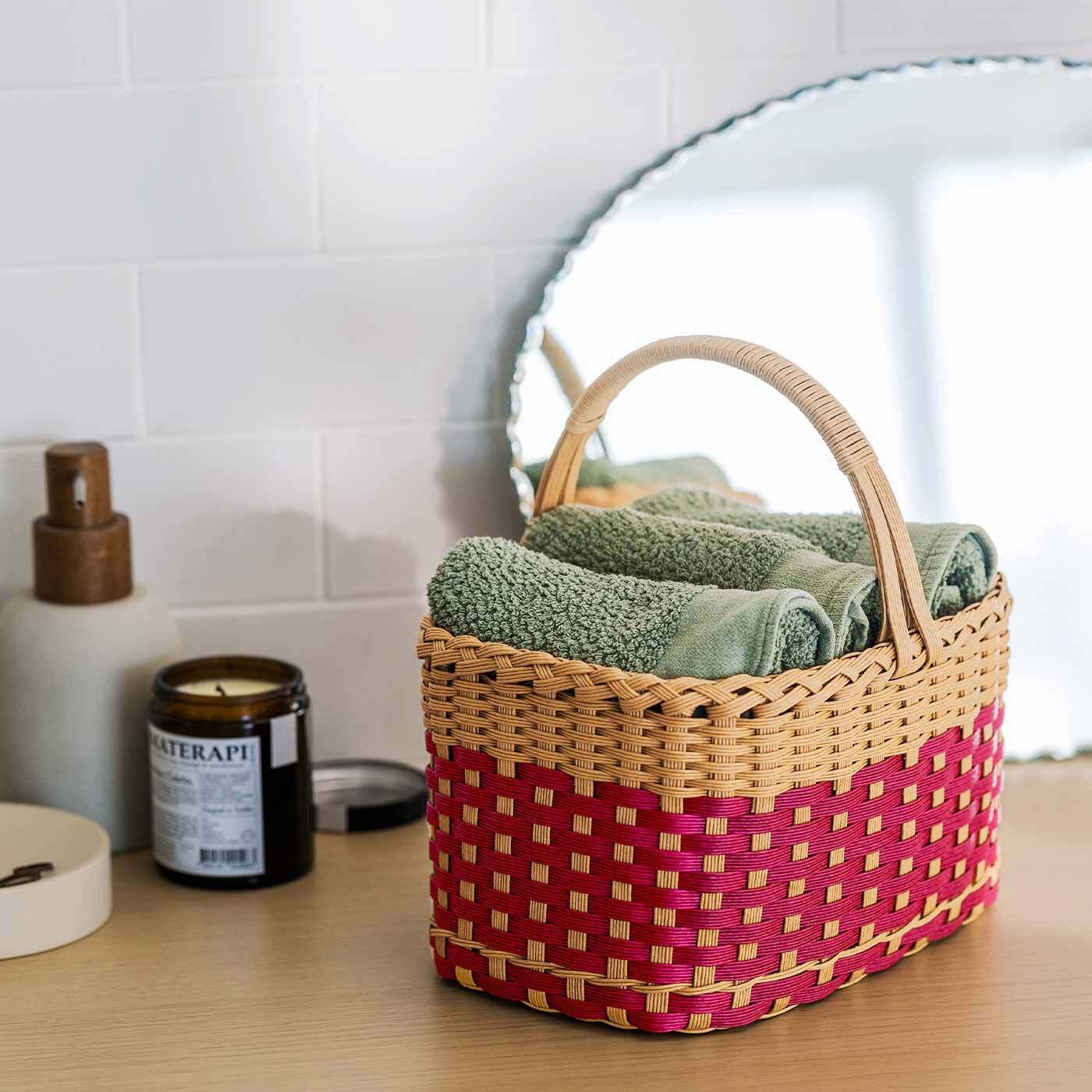 簡単!基本のかごバッグの作り方🔰 1 春よ来い♪おでかけバッグはじめてのエコクラフト・クラフトバンド