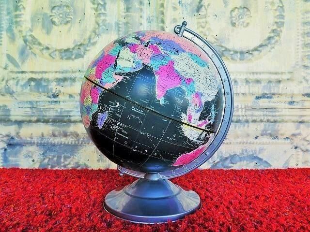 渡辺教具製作所 地球儀 コロニアル型 アンティークの通販カウネット