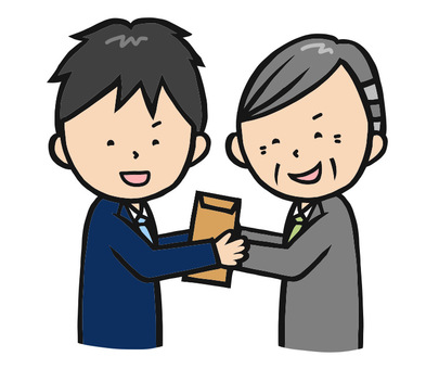 現金手渡しイラスト無料イラスト・フリー素材なら「イラストAC」