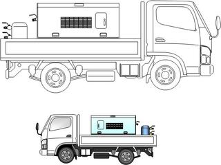 トラスト 建設用フリーイラスト・フリーCADデータ 締固機械