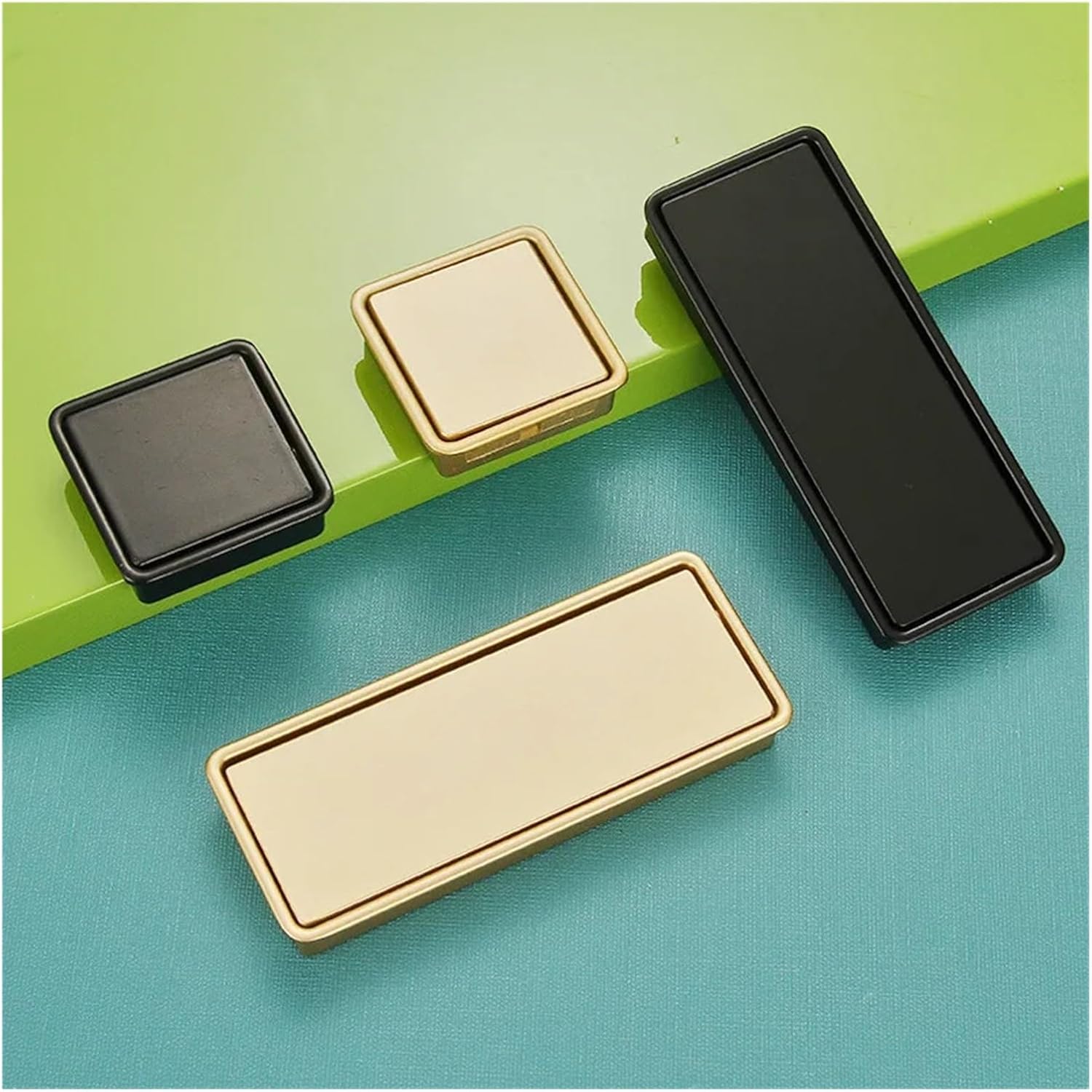 ドアハンドル 見えない隠しドアハンドル 表面取り付け シングルルーム ドアハンドル 木製ドア ステンレススチールハンドル ロックなし 見えない 隠しハンドル,シンプルなデザイン,黒,引き戸,ゴールドのハンドル - AliExpress