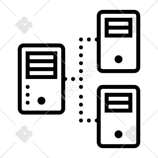 ロードバランサーベクター画像アイコンセットを黒い塗りつぶしおよびアウトラインのスタイル。」のベクター画像素材 ロイヤリティフリー2505616607Shutterstock