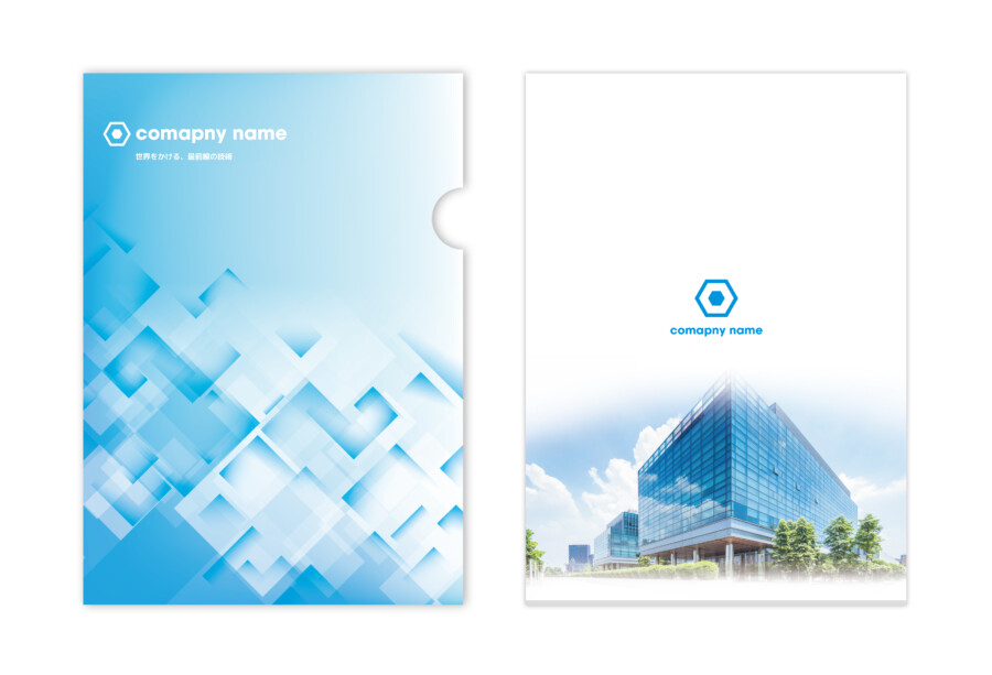 選択肢いろいろ！オリジナルクリアファイル名古屋のホームページ制作 WEB制作会社株式会社ZoDDo