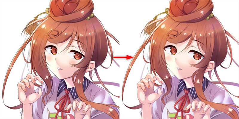 素材とイラストを馴染ませる方法をご紹介！part2 後半は背景～仕上げまで✍️アイビスメイキングibispaintアイビスペイントアイビスペイント加工