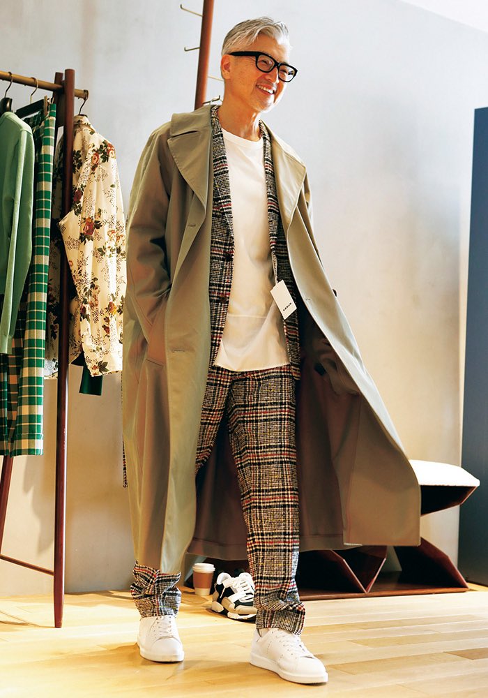 大人が憧れる大人、アートディレクター藤村雅史のオンの着こなし藤村雅史に完全密着！UOMO