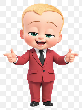 ボスベイビーかわいい顔、漫画、ボスベイビー, pngPNGWing