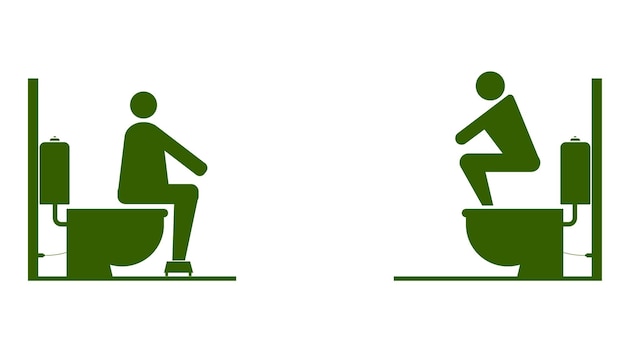 トイレ きれい 張り紙のイラスト無料のフリー素材 イラストエイト