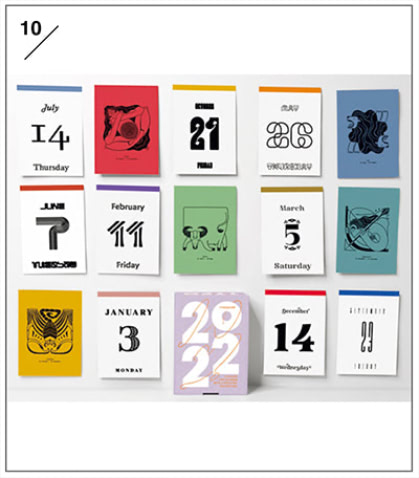 Typodarium2024」フォントの日めくりカレンダー 再入荷MONDAY STORE