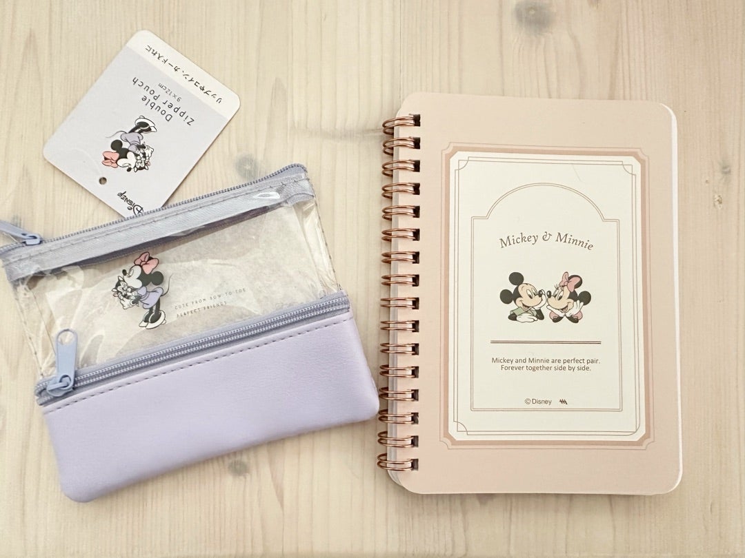 Ｗファスナービニールネットケース ピンク・パープルＡ４ - 100均 通販 ダイソーネットストア 公式