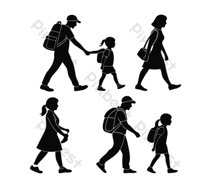 29 Parents And Children At School High Res Illustrations - Getty Images