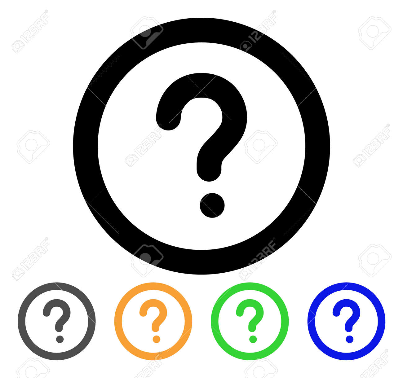 Q&A」アイコンのフリー素材 商用可