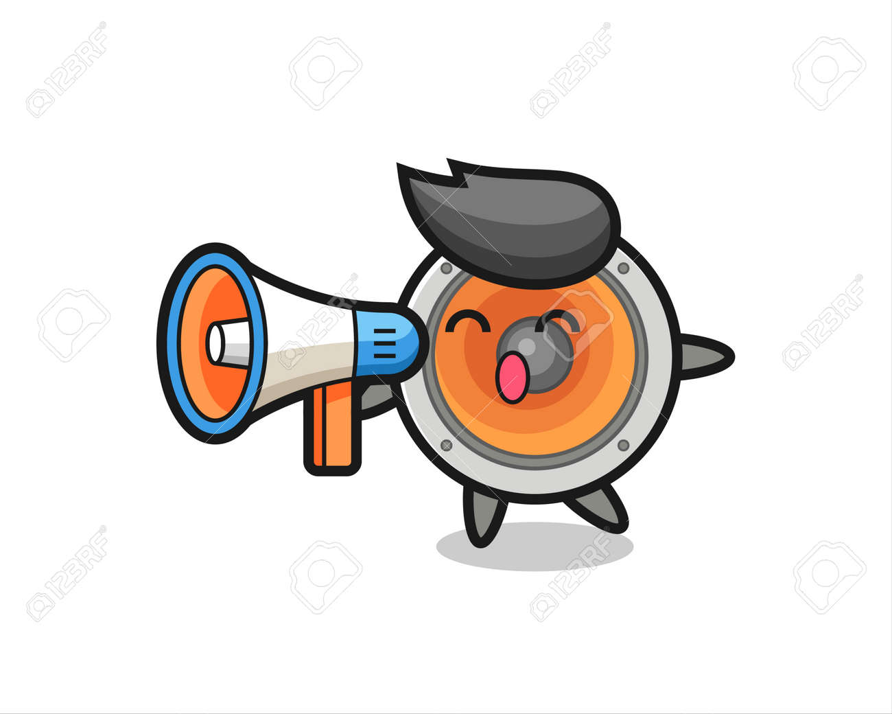 拡声器メガホンの無料イラストフリーイラスト素材集 ジャパクリップ