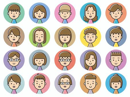 人アイコンフリー素材 ブログ