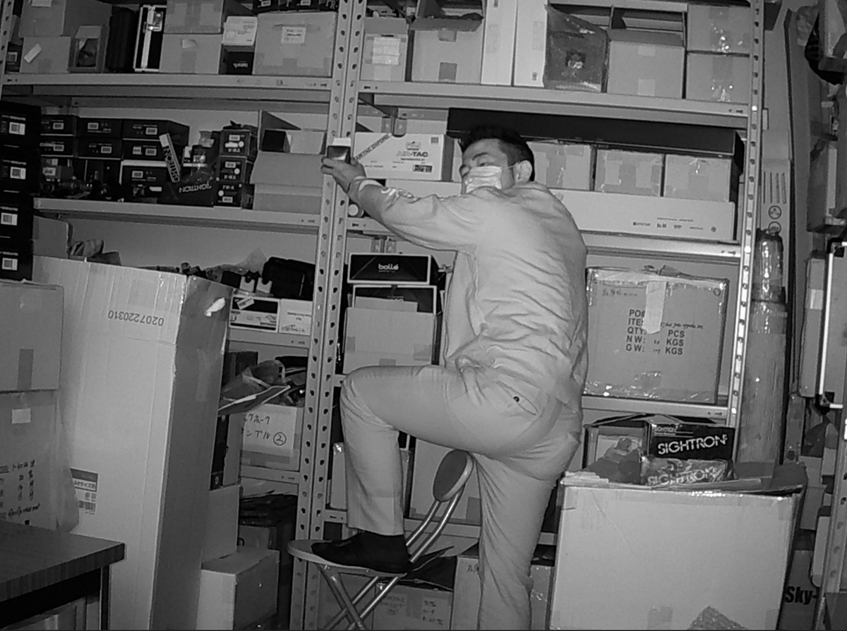 赤外線撮影デジタルカメラ- Digital Infrared Camera - 札幌のお祭りにて