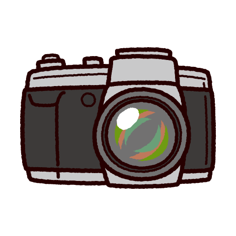 カメラ イラストフリーイラスト素材「いらすとや.JP」