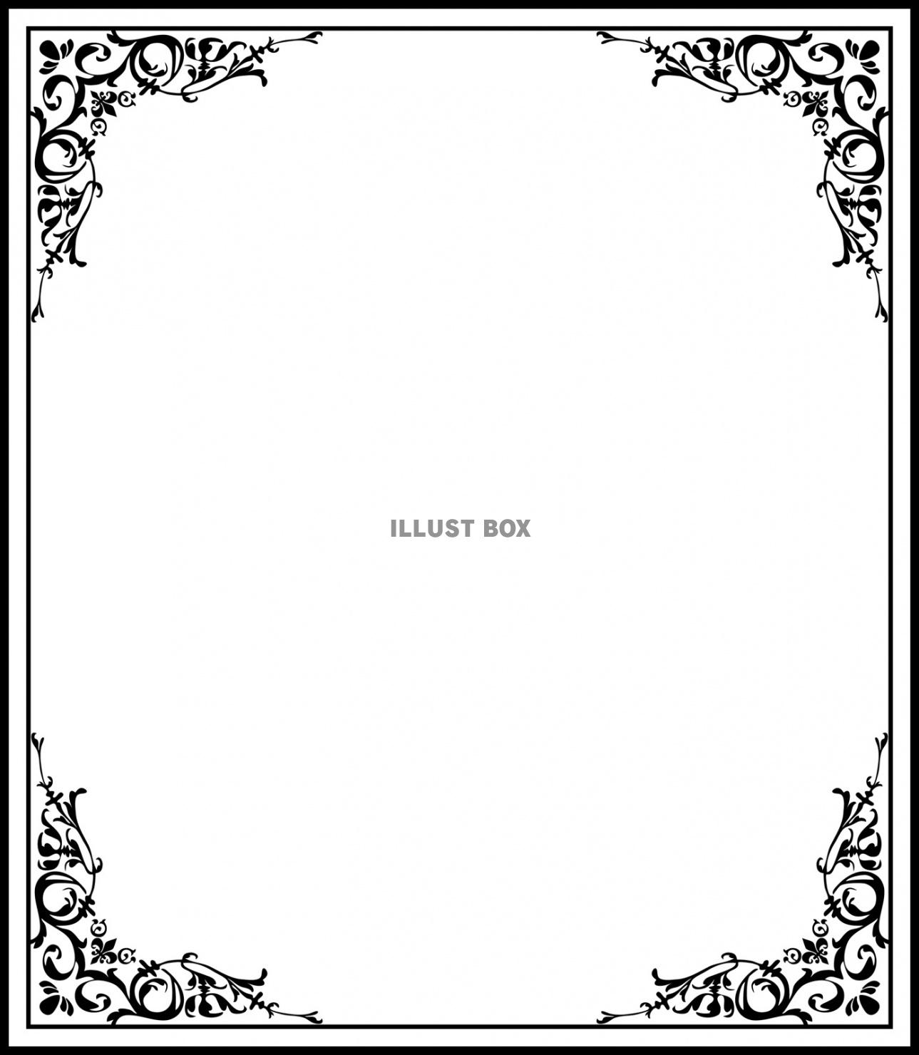 飾り枠 – SILHOUETTE DESIGN